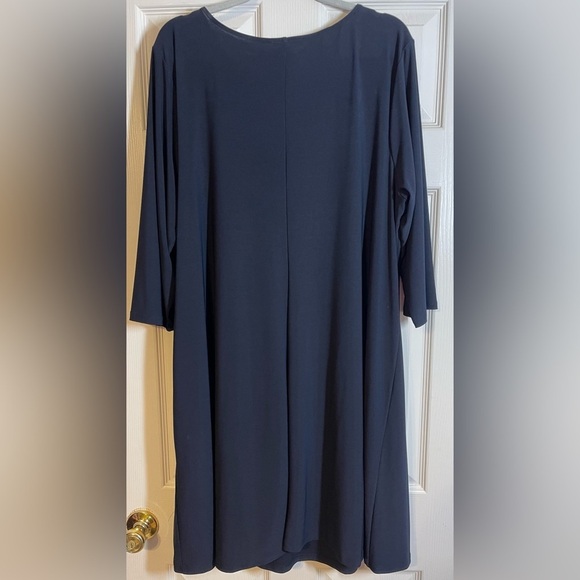 Ivy Road Women’s Plus Size Dress Size 3X Navy Blue - Picture 2 of 4